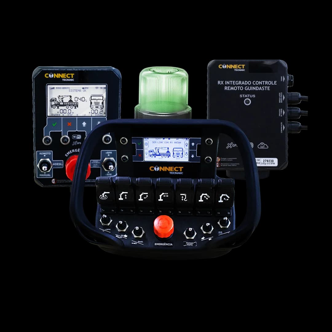 Controle Remoto para Guindastes e Plataformas